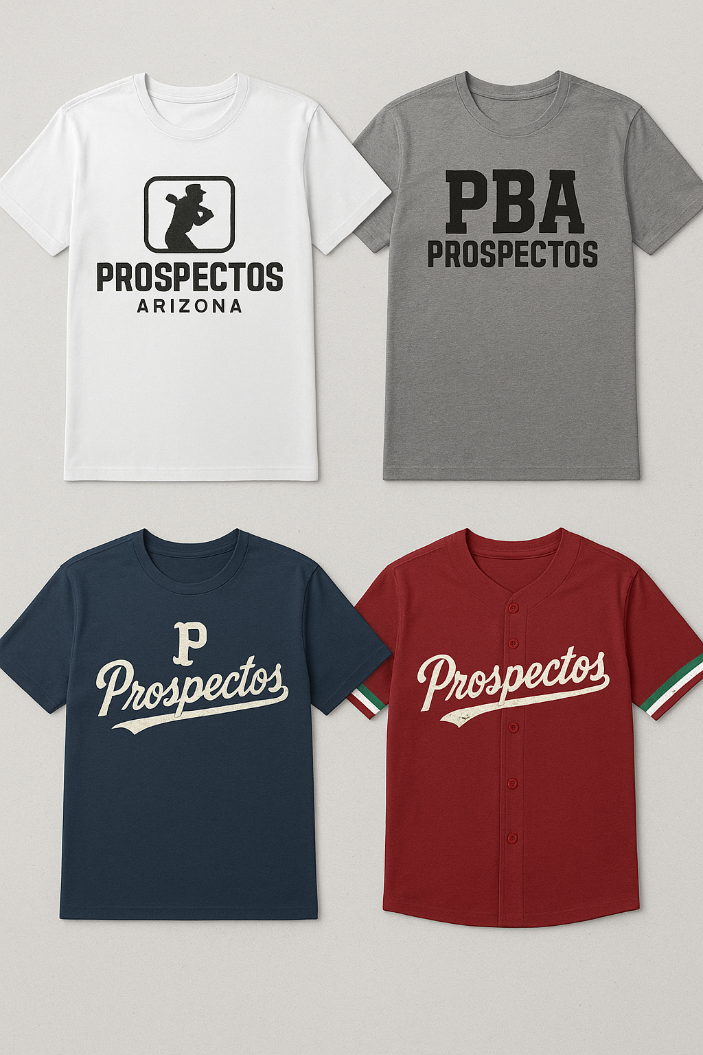 Colección 4 camisetas